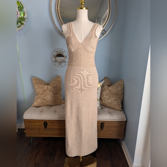 Ronny Kobo Collection Knit Midi Dress - Picture 1 of 9